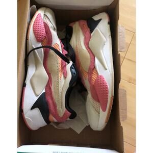PUMA rs-x3 mesh pink women size 7 Puma marshmallow bubblegum